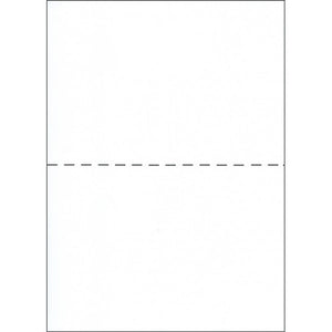 Bala A4 Plain with Centre Horizontal Perforation White 210 x 296mm 80gsm Ream of 500