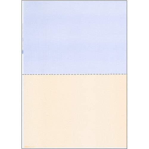 Bala A4 Plain with Centre Horizontal Perforation Blue Beige 210 x 296mm 80gsm Ream of 500