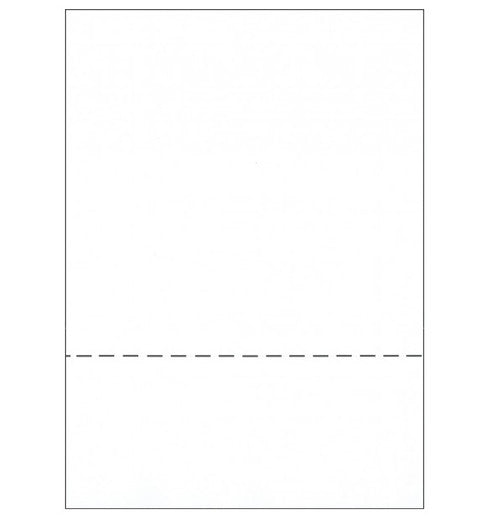 Bala A4 Plain with Horizontal Perforation at 92mm White 210 x 296mm 80gsm Ream of 500