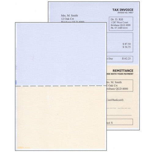 Bala A5 Plain with Centre Horizontal Perforation White 210 x 148mm 80gsm Ream of 500