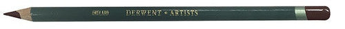 Derwent Artists Pencil Burnt Carmine Box of 6