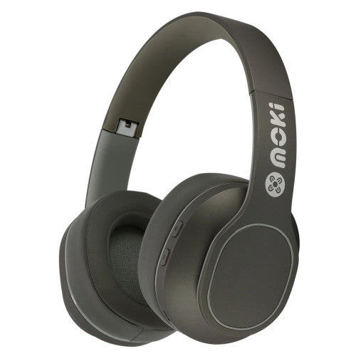 Moki Navigator ANC Volume Limited Wireless Headphone Grey