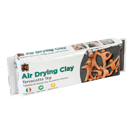 Educational Colours Air Drying Clay Terracotta 1kg