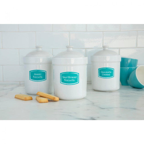 Avery Textured White Kitchen and Pantry Labels AE9011 60 x 40mm 32 Pack 60x4
