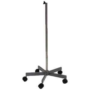 AEROINSTRUMENT Mobile Base for Magnifying Lamp showing heavy-duty wheeled floor stand base for clinical magnification lamp flexible positioning in treatment rooms