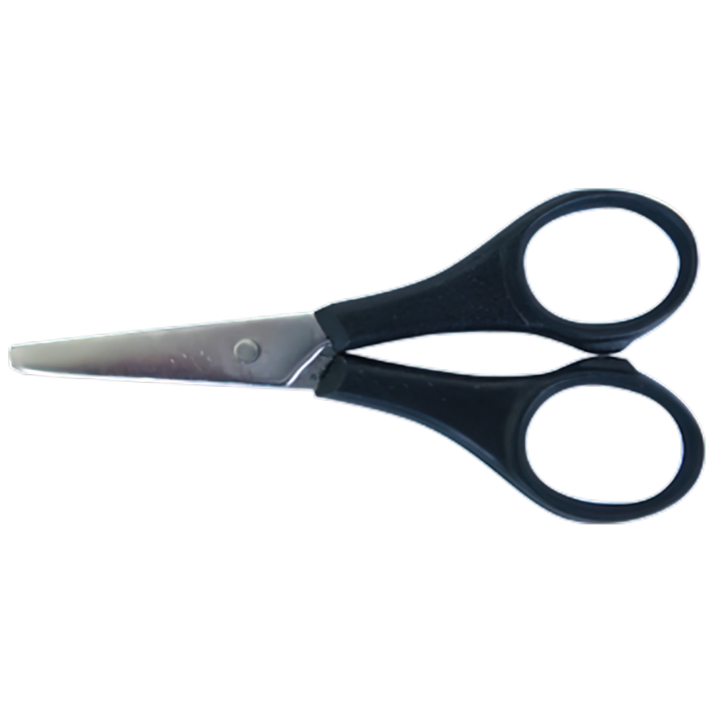 AEROINSTRUMENT Stainless Steel Scissors with Plastic Handle 9cm showing compact clinical scissors for first aid kit and procedure tray inclusion