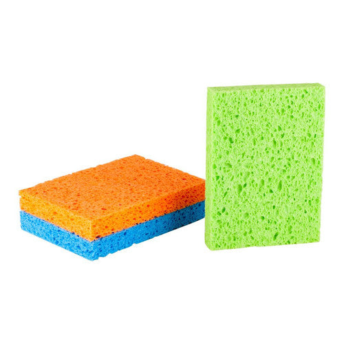 Scotch-Brite Antibacterial Thick Sponges Pack 3 Box of 8