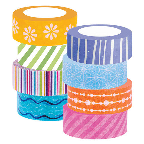 Creative School Supply Assorted Washi Tape Pack of 8