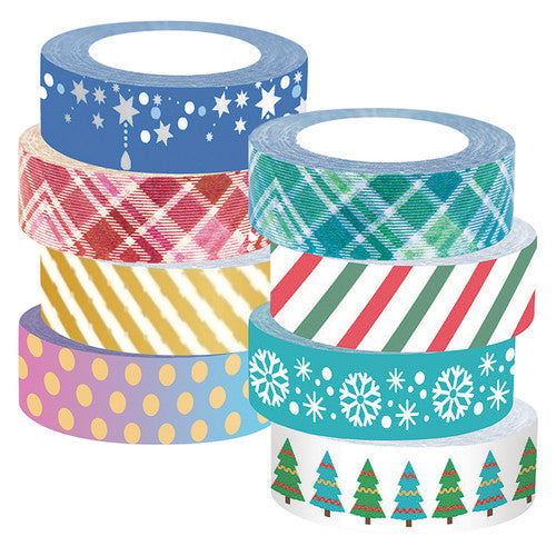 Creative School Supply Christmas Washi Tape Pack of 8