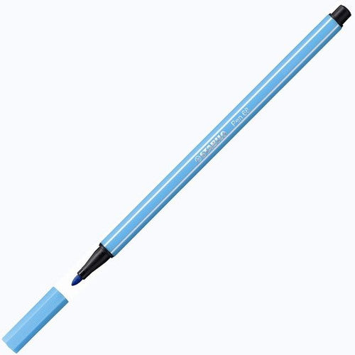 Stabilo Pen 68 Premium Colouring Fibre Tip Pen 1.0mm Azure Box of 10