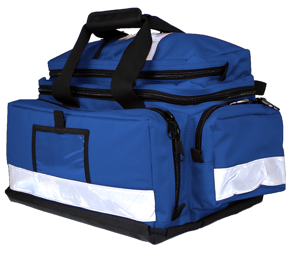 AeroBag Blue Trauma First Aid Bag 49 x 30 x 28.5cm large high-visibility softpack for trauma and advanced first aid supply