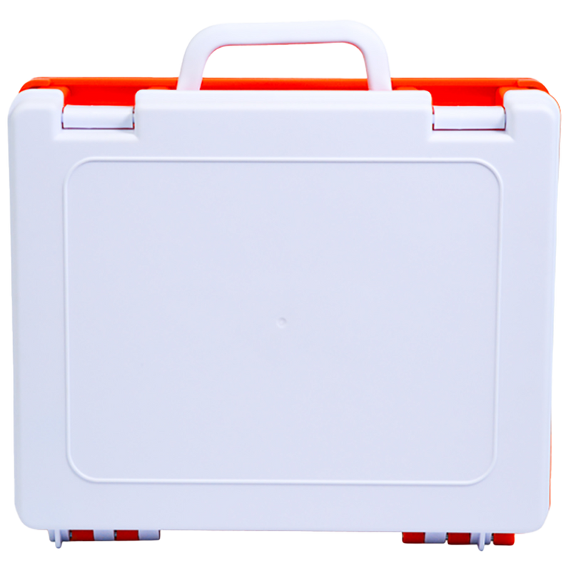 AeroCase Medium White Orange Rugged Case 27.5x23.5x9cm rugged first aid case