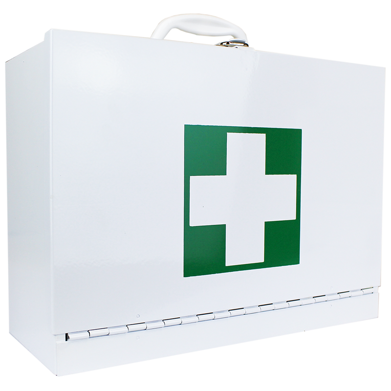 AeroCase Small Drop Front Metal Cabinet 34x25x15cm drop-front metal cabinet