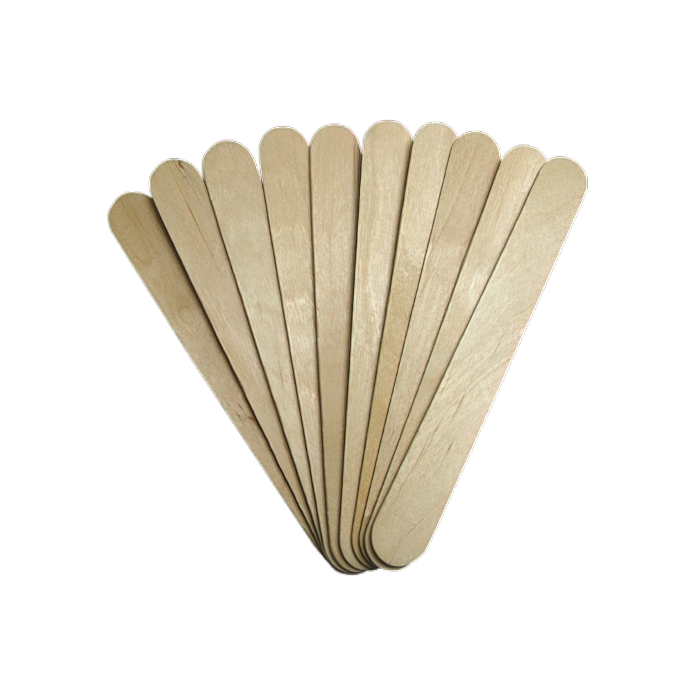 AeroDiagnostic Wooden Non-Sterile Tongue Depressors Box 100 standard 150mm wooden tongue depressor