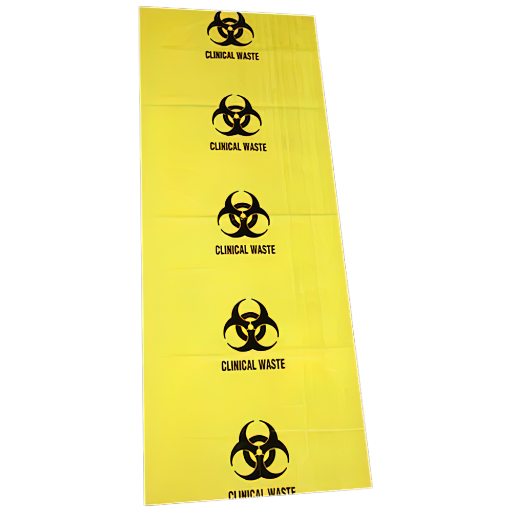 AeroHazard Biohazard Clinical Waste Bag 120L 55um large clinical waste disposal