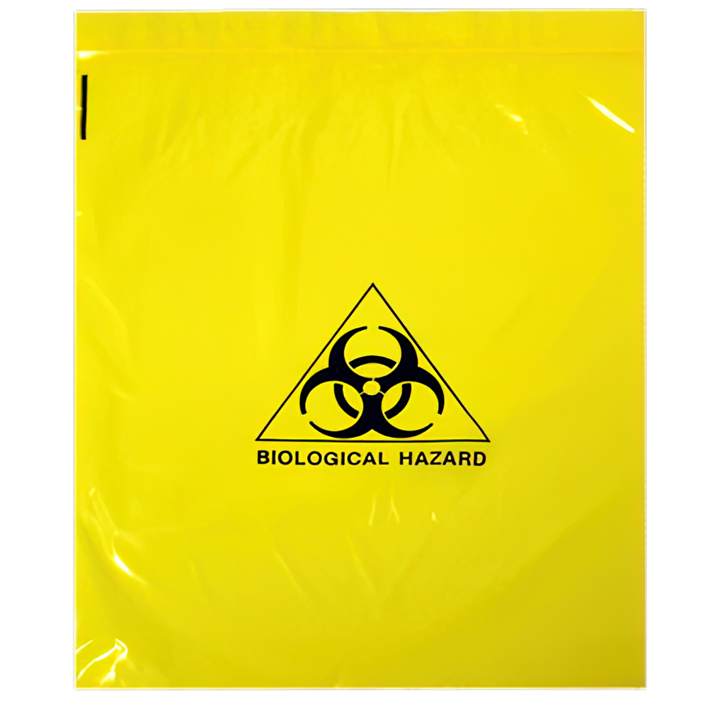 AeroHazard Biohazard Clinical Waste Bag 4L press seal clinical waste disposal