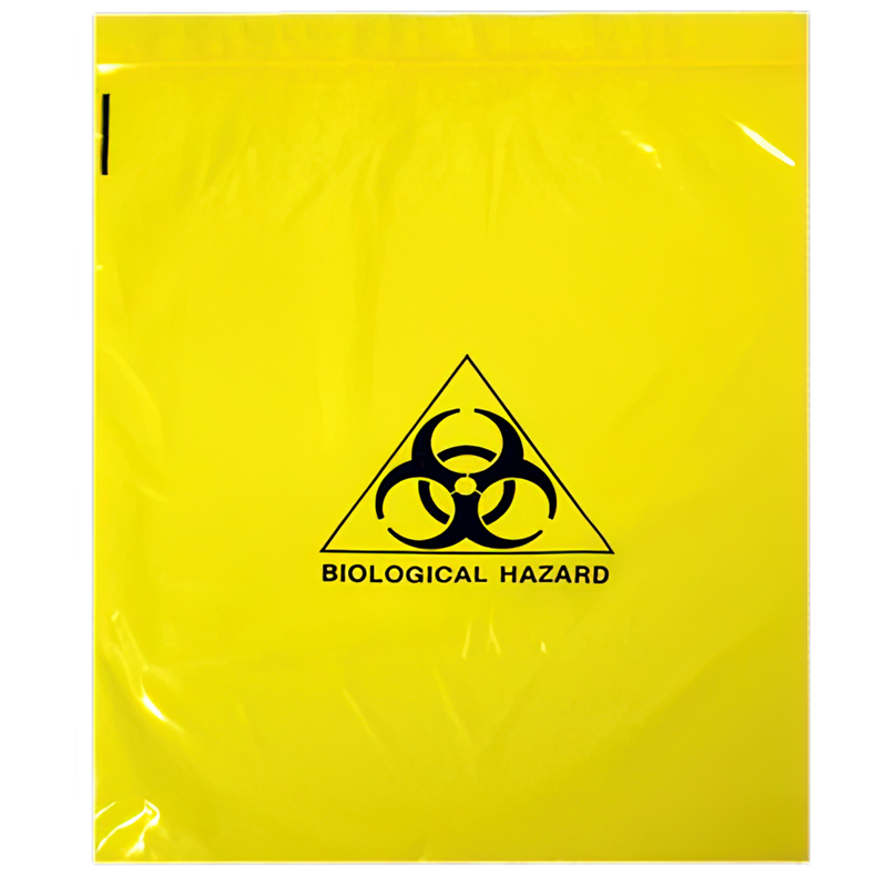 AeroHazard Biohazard Clinical Waste Bag 4L press seal clinical waste disposal