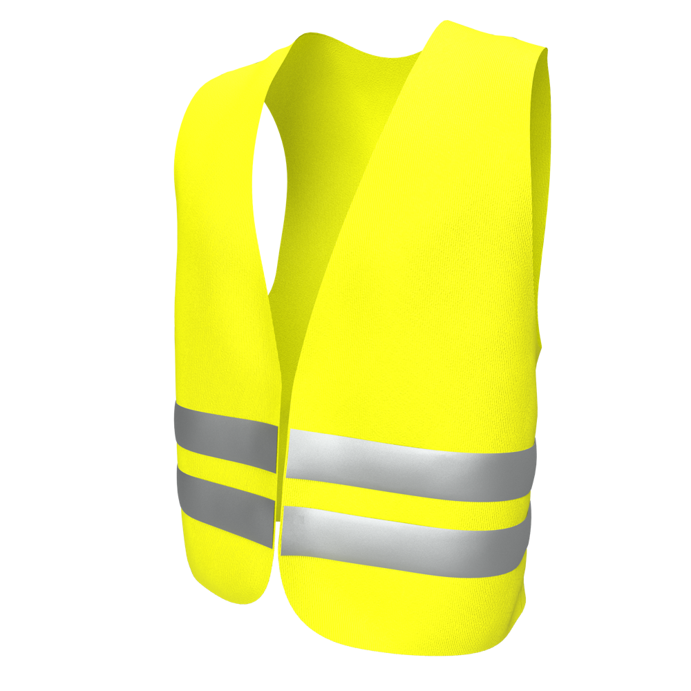 AeroHazard Yellow Safety Vest high-visibility yellow vest for emergency response and workplace safety
