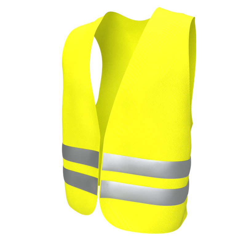 AeroHazard Yellow Safety Vest high-visibility yellow vest for emergency response and workplace safety