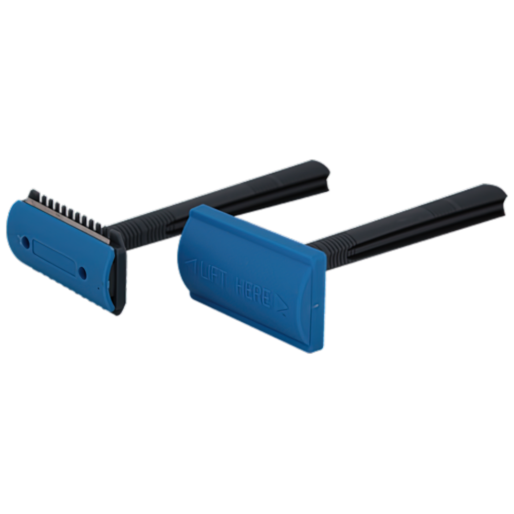 AeroInstrument Double Sided Surgical Razor Box 50 high-quality stainless steel surgical razors for clinical and procedural use
