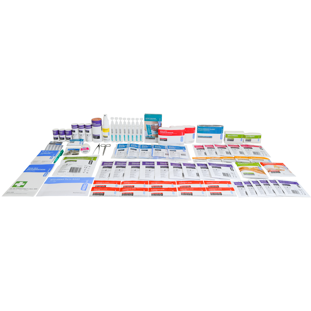 AeroKit Responder 4 Series First Aid Kit Refill replacement consumables pack for Responder 4 series kits