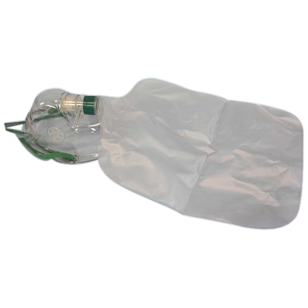 AeroRescue Non-Rebreather Oxygen Mask 2.1m Tubing Child paediatric O2 mask for emergencies