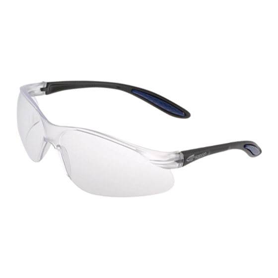 AeroShield Clear Safety Glasses polycarbonate lens safety glasses for workplace eye protection