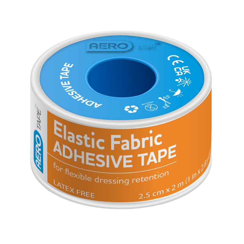 AeroTape Elastic Fabric Adhesive Tape 2.5cm x 2m elastic tape for fixation