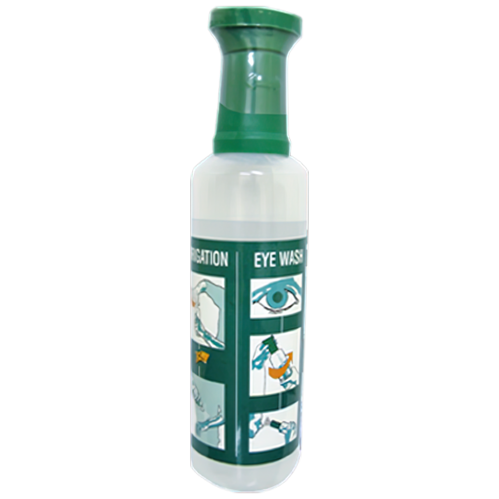 Aero Healthcare AEROWASH Drop Eyewash Bottle 250mL showing sterile 0.9% saline drop squeeze bottle for controlled eye and wound irrigation in first aid and clinical settings