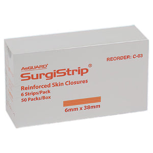 Aeroplast Wound Closure Strips 6 x 38mm Box of 50 - image 1