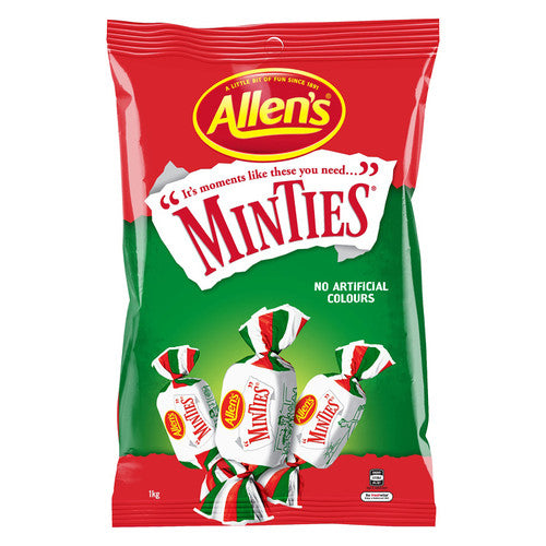 Allens Minties Bag 1kg