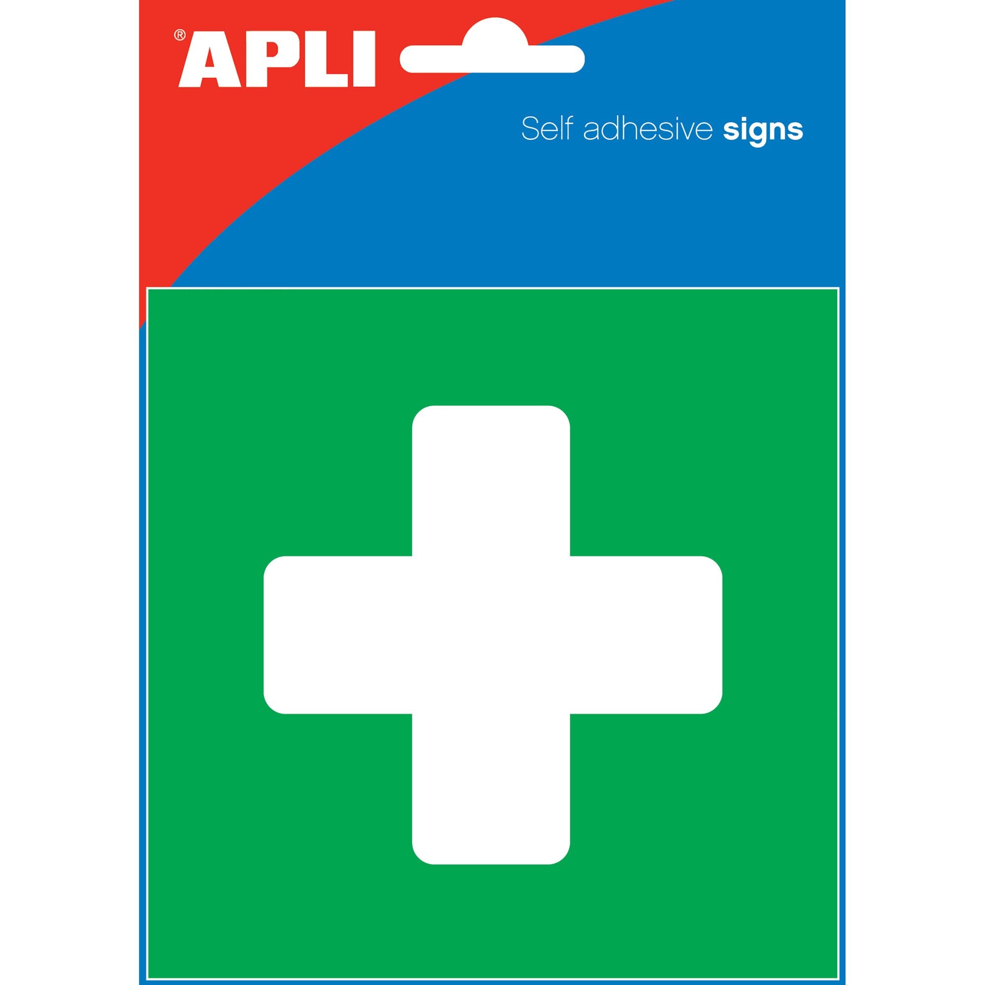 Apli 900426 Self-Adhesive First Aid Sign - image 1