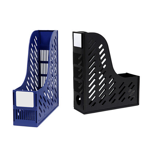 Arnos E116 Eco-Tidy Blue Magazine File - image 1