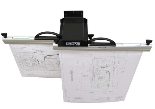 Close-up of Arnos D064 height-adjustable wall rack mounting detail