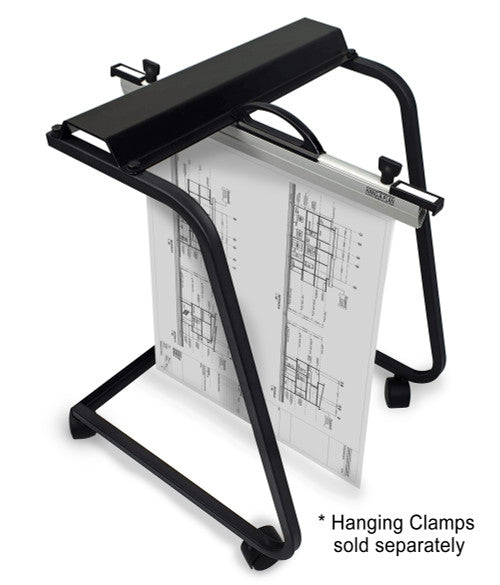 Underside castor wheels of the Arnos D062 A2 General Trolley for easy mobility