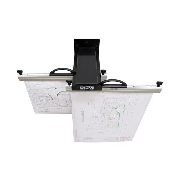 Front view of Arnos D065 wall rack showing 10 binder capacity
