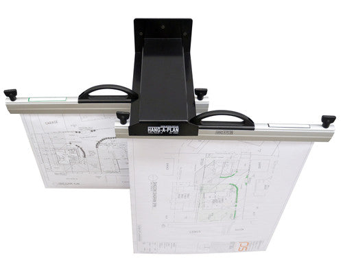 Front view of Arnos D065 wall rack showing 10 binder capacity