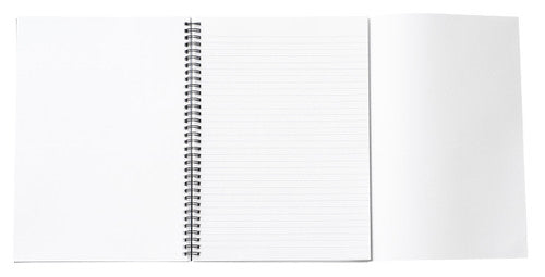 Artfusion Flip-Out Visual Diary A3 closed side profile showing diary thickness and binding
