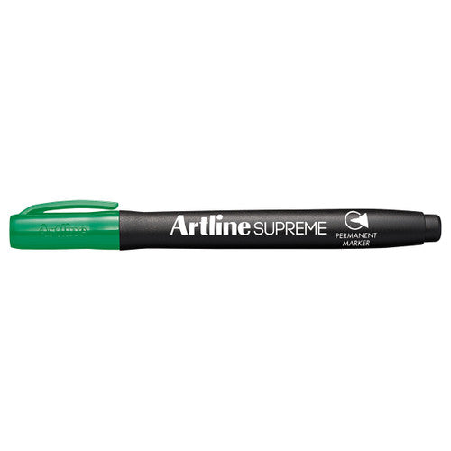 Artline Supreme Permanent Marker Green Box 12 - image 3