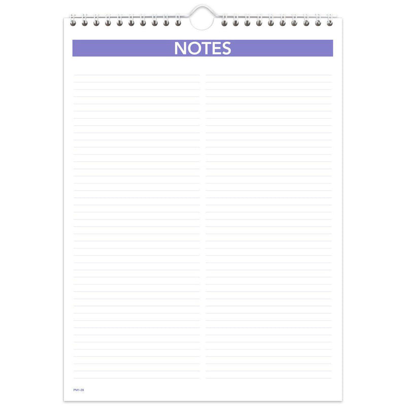 At-A-Glance Recycled Wall Calendar 2027 203 x 281mm Month To View shown with its retail packaging and the product information panel visible.