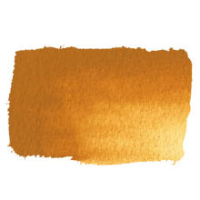 Chroma Atelier Free Flow Artists' Acrylic 250ml Yellow Ochre: repeat of the painted swatch, warm golden mustard yellow