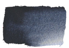 Chroma Atelier Free Flow Artists' Acrylic 60ml Paynes Grey: painted swatch of dark blue-black slate grey