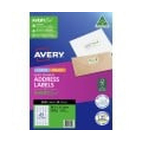 AveryEco White Address and Shipping Inkjet Labels J8651 50 Pack 38.1 x 21.2mm 65UP - image 3