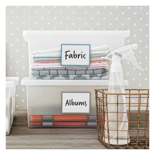 Avery 39030 assorted durable rectangular labels, 91 x 68mm, A6, pack of 4