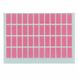 Avery Pink Block Colour Labels 44545 19x42mm 240 Pack | Solid colour tab identification for lateral files and suspension folders