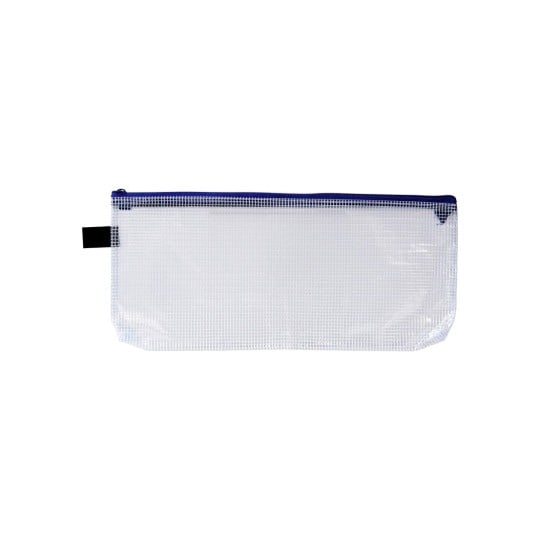 Avery 49503 blue handy pouch with zip for pens, cables and documents