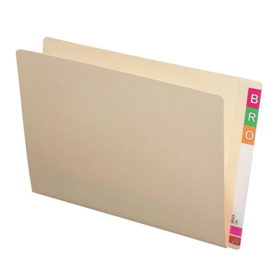 Avery 42538 buff extra heavy weight lateral file, legal, box of 100