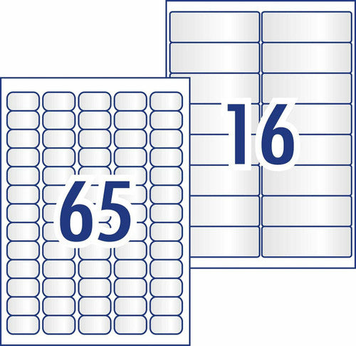 Avery Clear Address and Return Address Kit L7278 L7279 128+130 Pack - image 2
