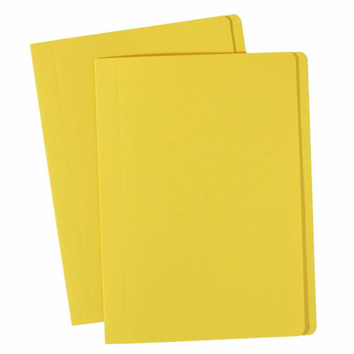 Avery Coloured Manilla Folders Foolscap Yellow Box of 100 - image 1