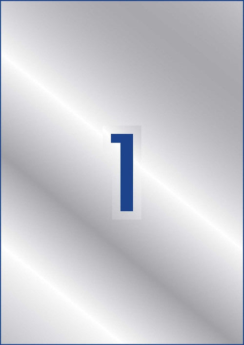 Avery Durable Metallic Heavy Duty Labels L6013 199.6 x 289.1mm 20 Pack - image 2